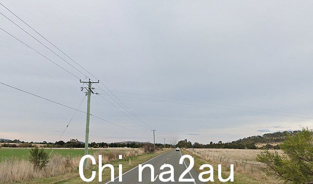 事件发生在塔斯曼高速公路(如图)