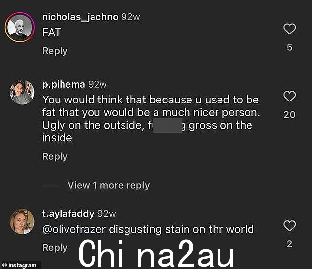 这位一见钟情的明星在她的 Instagram 快拍中分享了一些来自巨魔的残酷评论,然后在一系列视频中哭泣