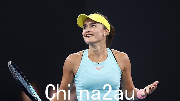 Arina Rodionova(摄于布里斯班国际赛)将被迫在澳大利亚网球公开赛上走上艰难的道路
