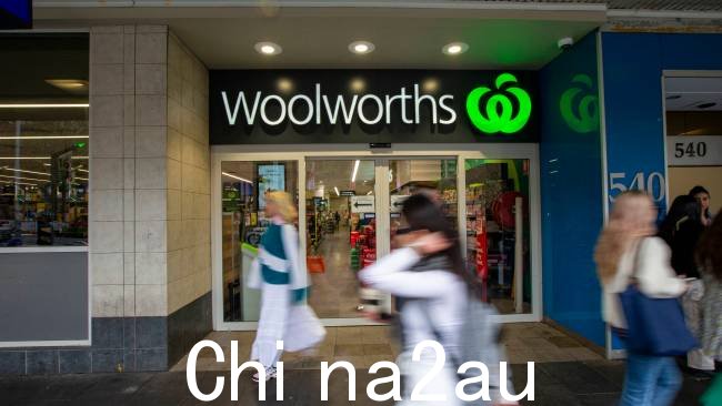 主要零售商 Woolworths 和 Woolworths 集团子公司 Big W 已确认将放弃所有澳大利亚商品今年的日货。图片：NCA NewsWire / Christian Gilles