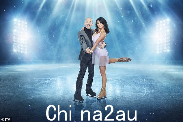 Vicky 在 Instagram 上发布了她将与奥运滑雪明星 Eddie 一起滑冰的消息