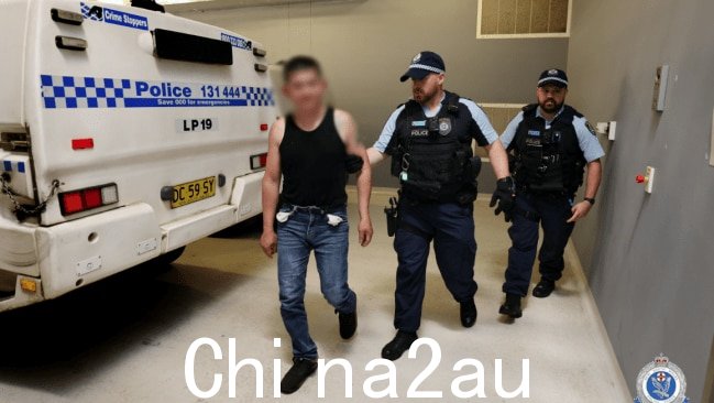 其中三名男子被拒绝保释,将出庭受审。图片:新南威尔士州警方