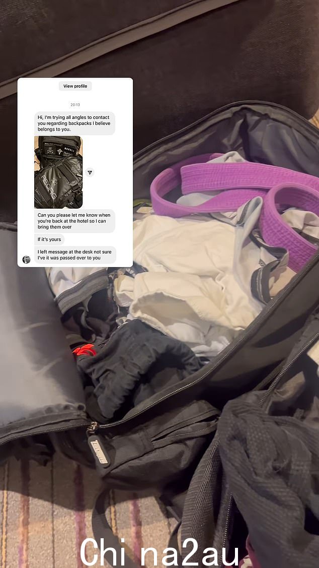 一名妇女随后联系了这位战争英雄,并告诉他,周二晚上 8 点,她发现了被扔在自家小巷里的假肢