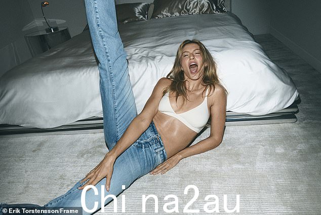 加州时装屋在纽约时装周的一场华丽派对上宣布 43 岁的吉赛尔 (Gisele) 担任 2024 年春季系列的代言人