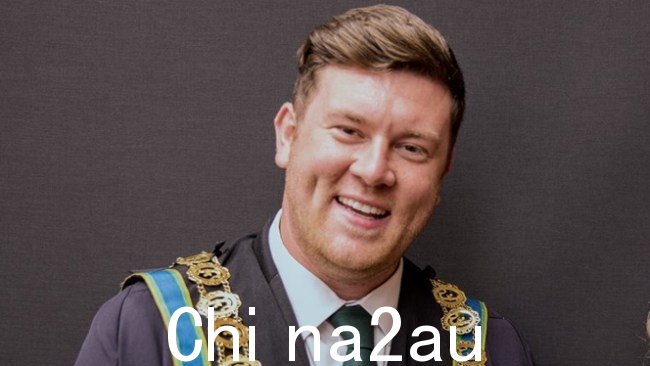 弗兰克斯顿市长 Nathan Conroy 已被自由党预选作为即将举行的邓克利选举的候选人。图片:弗兰克斯顿市议会