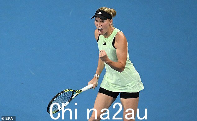 Caroline Wozniacki 在对手 Magda Linette 以 6-2 2-0 落后退赛后获胜