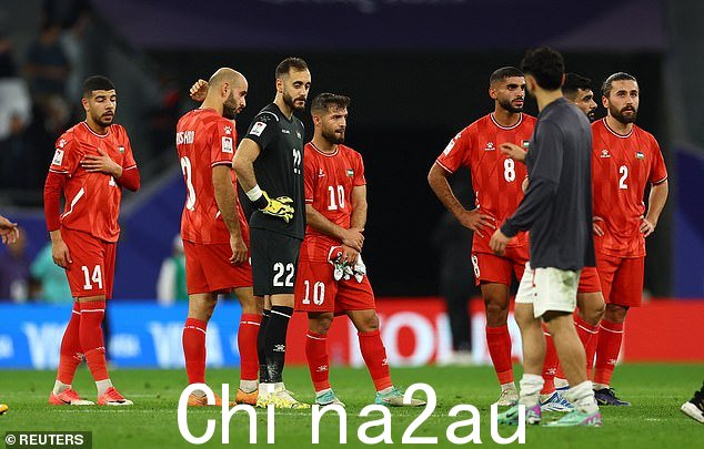 巴勒斯坦队在非洲国家杯首场比赛中以 4-1 击败伊朗队