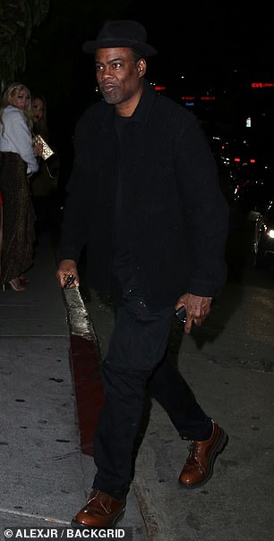 Chris Rock 震撼黑色套装