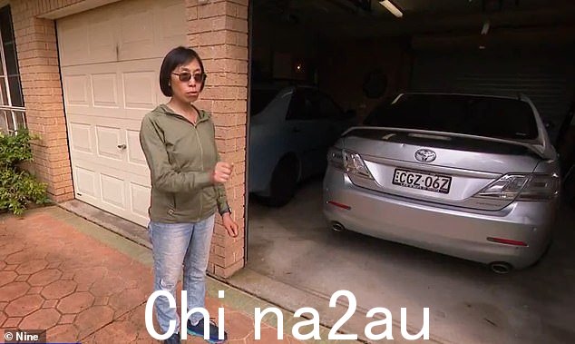 Kellyville Ridge 妇女(上图)回忆起与小偷对峙时大笑,说“他们比我更害怕”