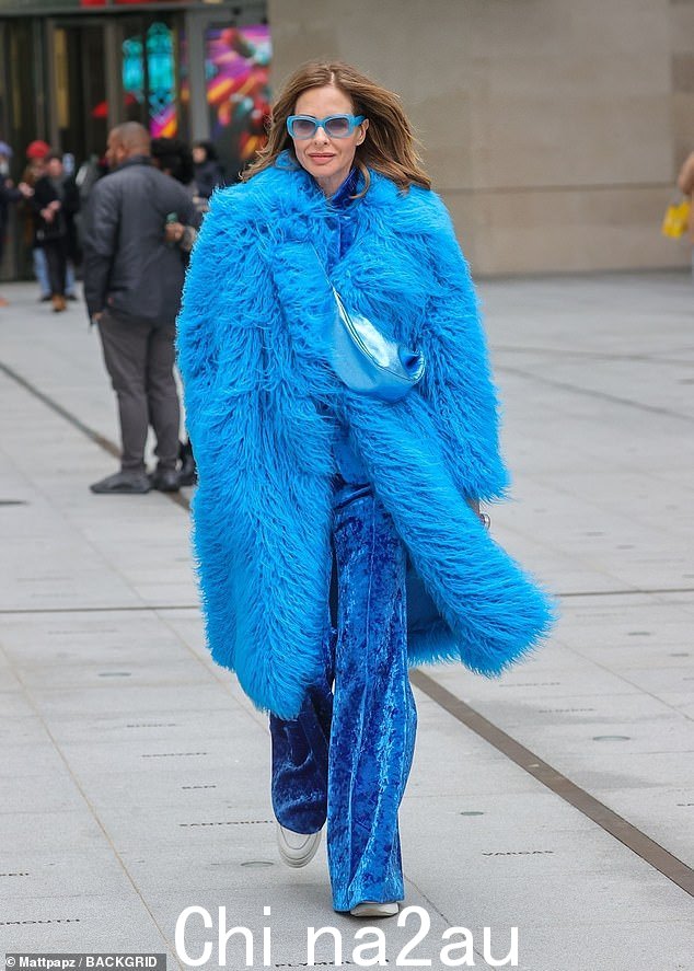 Trinny Woodall 可能看起来有忧郁症 ¿ 但她实际上对自己感到相当满意