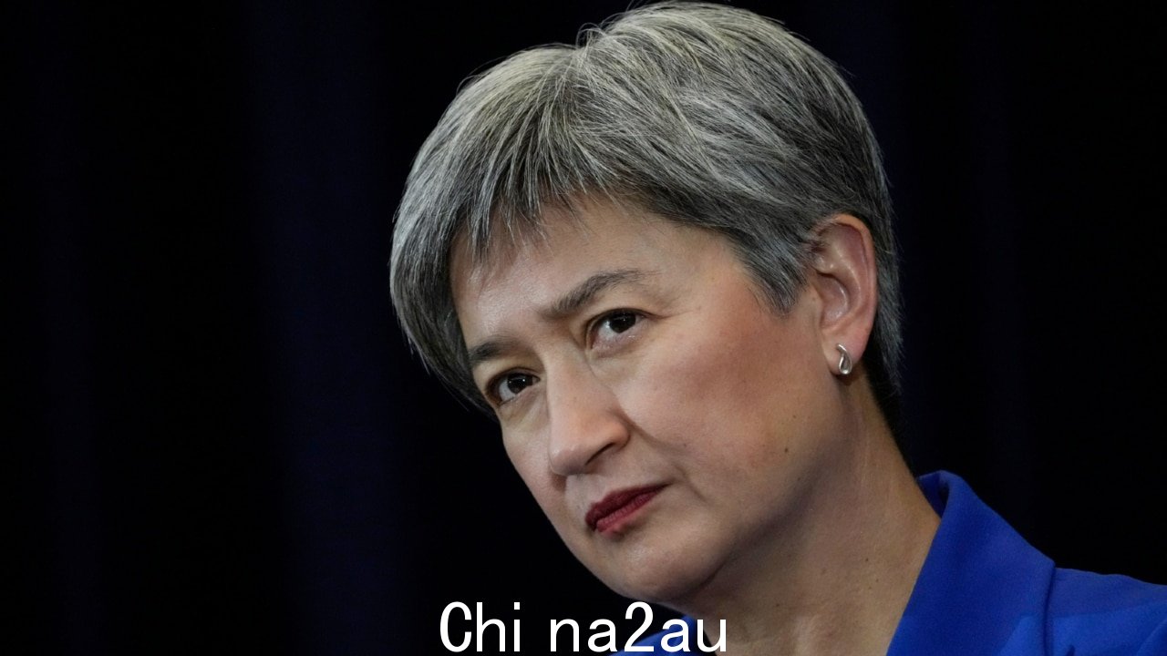 Penny Wong 表示严重关切在向加沙提供的 2100 万美元援助计划中” fetchpriority=