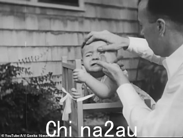这项研究旨在检验黑猩猩的社会化程度,但通常包括残酷的实验,包括图中的这个实验 - 唐纳德被戏弄直到痛苦的时刻