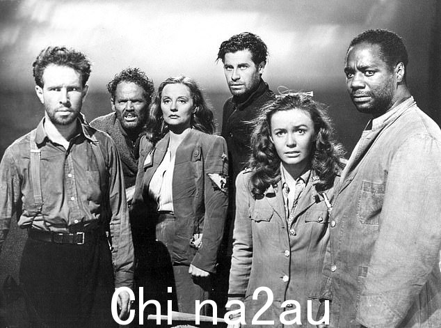 希区柯克因 1944 年电影《救生艇》(如图)的作品而第二次获得最佳导演提名