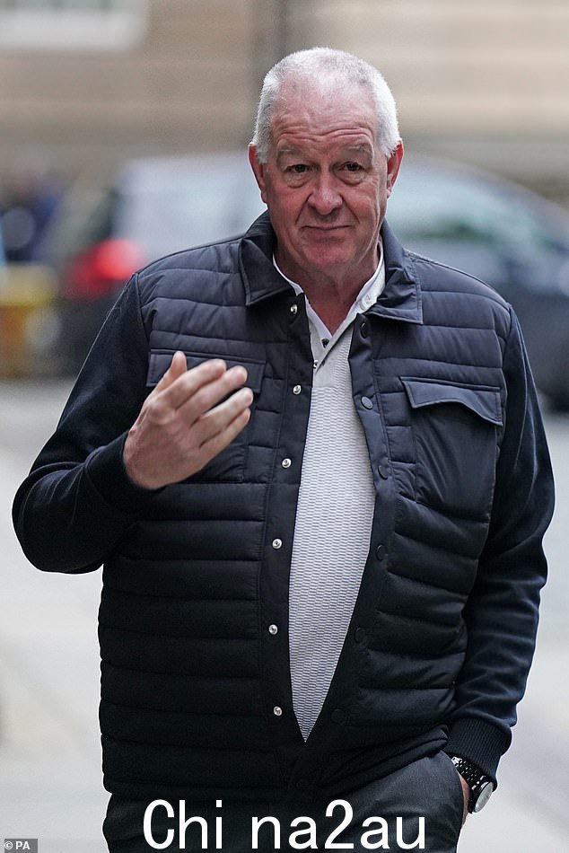 Robert Thomson,1 月 12 日在爱丁堡高等法院拍摄,其定罪已被撤销
