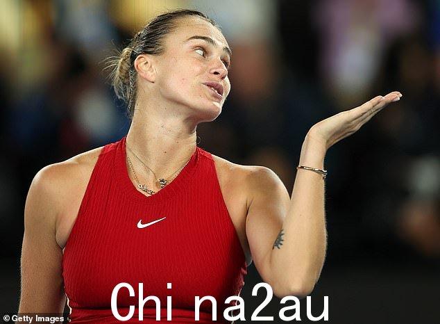 Aryna Sabalenka 将在进入决赛后寻求连续两届澳大利亚公开赛冠军