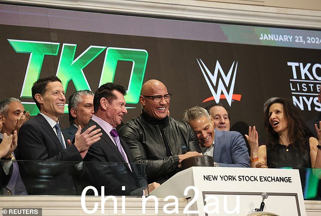 TKO 董事会进行改组,The Rock 加入董事会
