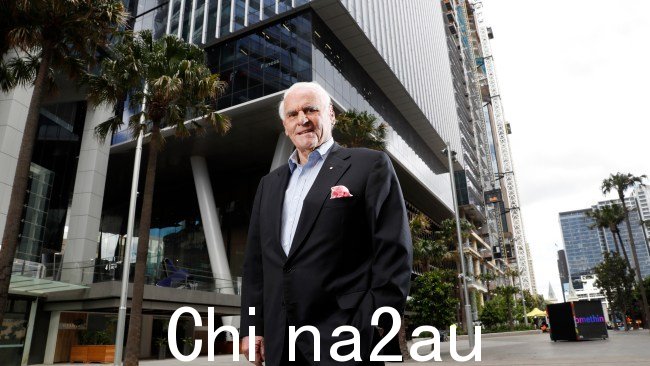 著名房地产开发商、慈善家 Lang Walker AO 一夜之间去世,享年 78 岁。图片:Jonathan Ng