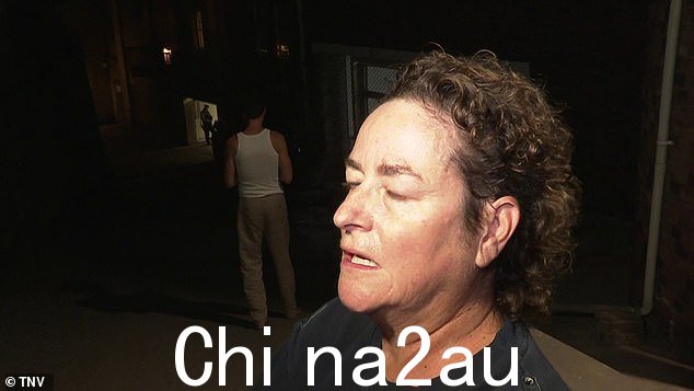 Georgia(如图)和她的兽医妻子是第一个到达现场的