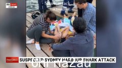 悉尼港鲨鱼袭击事件后，女子作为急救人员，情况稳定，回忆邻居的英勇努力