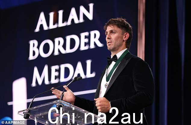 全能选手击败帕特·康明斯和史蒂夫·史密斯获得最高奖项