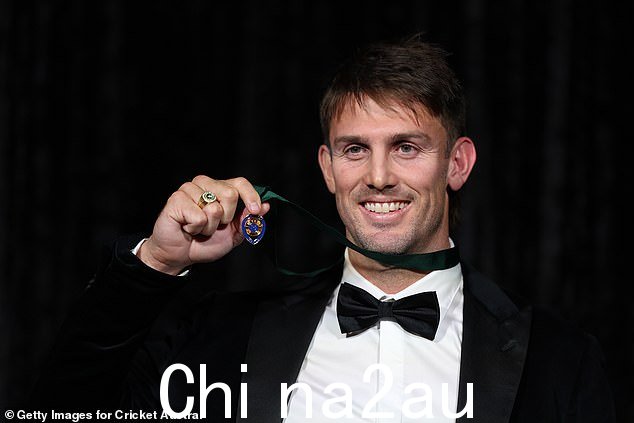 Marsh 的职业生涯在上周三晚上在墨尔本皇冠赌场赢得艾伦博德奖后继续复苏