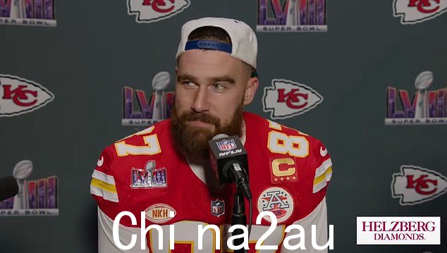 Travis Kelce 似乎忘记了 Taylor Swift 目前在她的巡演中在哪里演出
