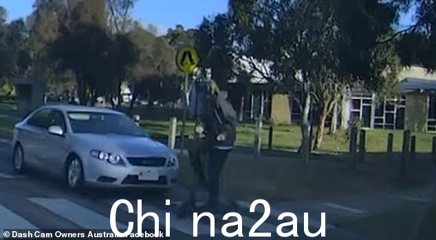 根据维多利亚州的道路规则,驾车者必须在人行横道处给所有行人让路 - 其中包括电动滑板车的骑手