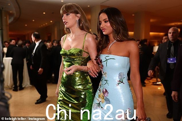 Taylor 和 Keleigh 的友谊始于几年前的 2015 年,当时这位社交媒体明星参加了她的音乐会;一月下旬在金球奖颁奖典礼上看到的