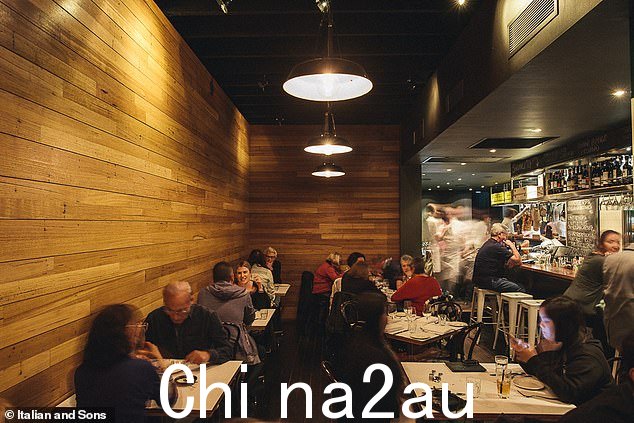 Albanese 先生周三晚上带 Haydon 女士去堪培拉的 Italian and Sons(如图)庆祝情人节