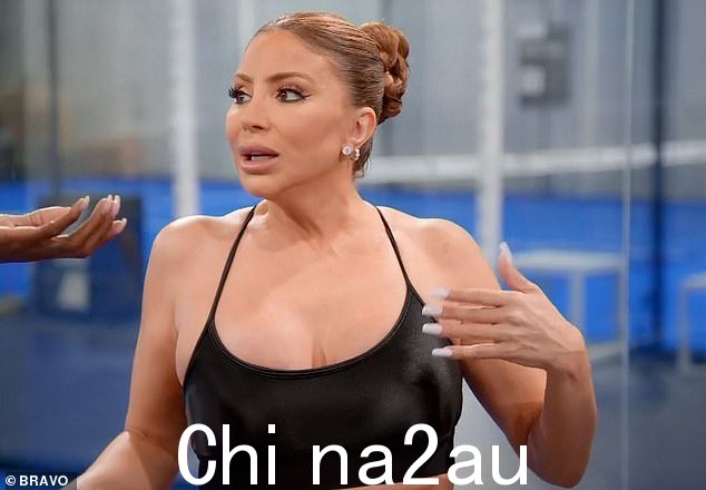 拉尔萨·皮蓬在周三的《迈阿密真正的主妇》节目中迈克尔·乔丹不同意她与儿子马库斯的关系的视频曝光后否认受伤