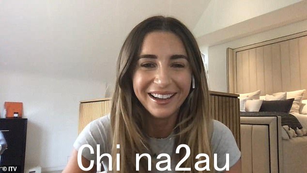 莫莉说:'什么?为什么?'佐治亚钢铁公司插话说她的朋友 Dani Dyer(如图)也说了同样的话