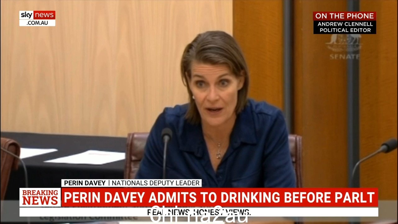 'Extraordinary': 国民党议员承认在议会委员会面前喝酒