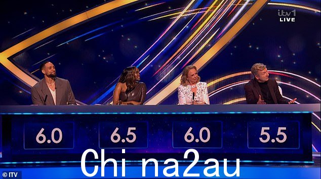 Ashley 将与 Oti Mabuse、Jayne Torvill 和 Christopher Dean 一起及时返回小组为了节目半决赛