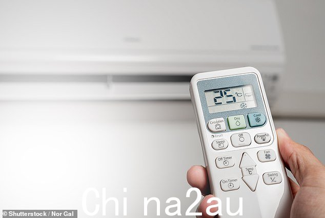 澳大利亚人发现在闷热的日子里将空调设置为干燥模式,以保持房屋凉爽并降低电费(库存图片)
