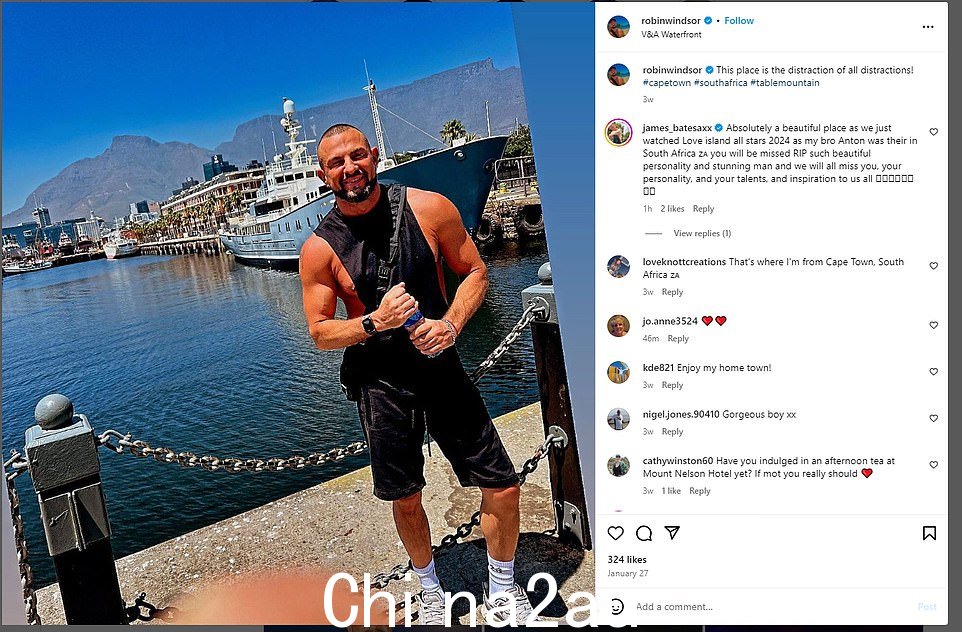 当游轮靠岸时,罗宾·温莎已经在开普敦待了一段时间。他写道:“这个地方是所有干扰中的干扰。” class=