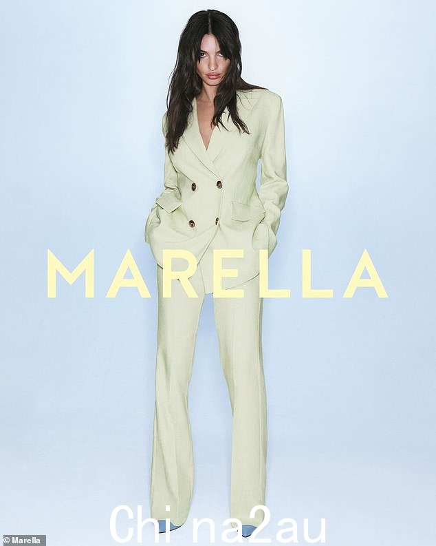 Emily Ratajkowski 为 Marella 2024 年春夏广告大片注入了明星效应