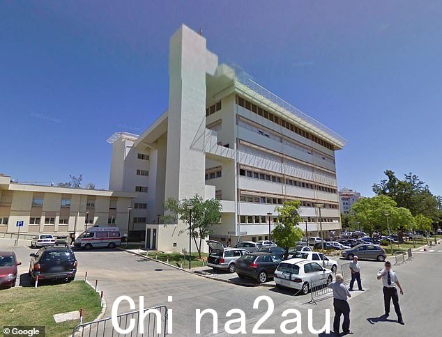 该诉讼已针对管理阿尔加维大学医院中心(如图)的当地卫生当局以及在急症室给罗比看病的医生提起