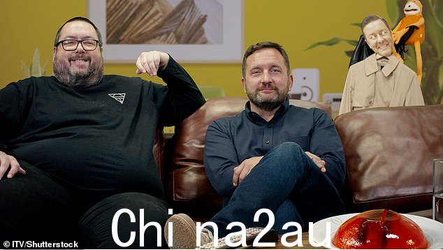 Ewen MacIntosh 和 Joel Beckett 出现在《喜剧岁月》的一集中