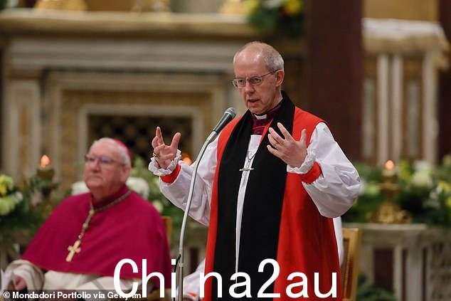 坎特伯雷大主教(如图)打破沉默,为名誉扫地的邮局老板 Paula Vennells 担任教会角色