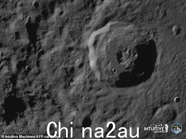 六足机器人着陆器计划于美国东部时间下午 5:30 在月球南极附近一个名为 Malapert A 的陨石坑着陆