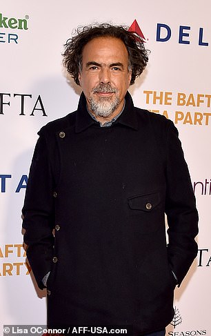 Iñárritu,60 岁,2015 年和 2016 年凭借《鸟人》或《无知的美德》和《荒野猎人》连续多年获得奥斯卡最佳导演奖。1 月摄于洛杉矶