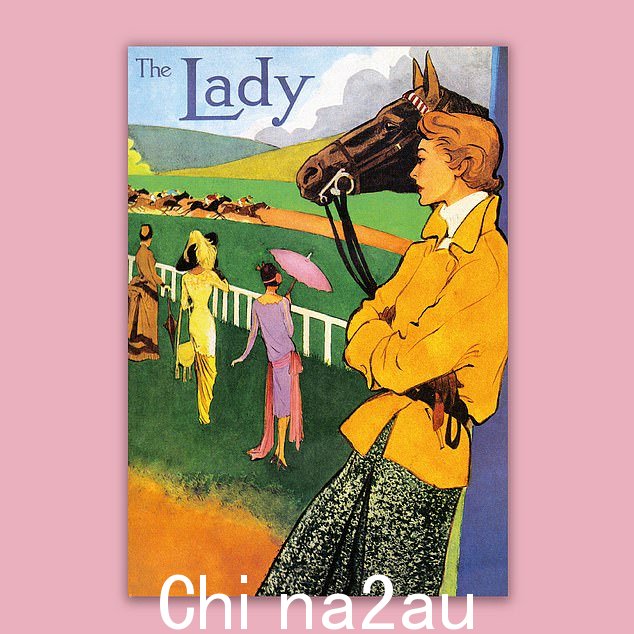 为了回应这个故事,《The Lady》的出版商兼首席执行官本·巴德沃斯 (Ben Budworth) 站出来抗议。如图:1955 年 2 月号的封面