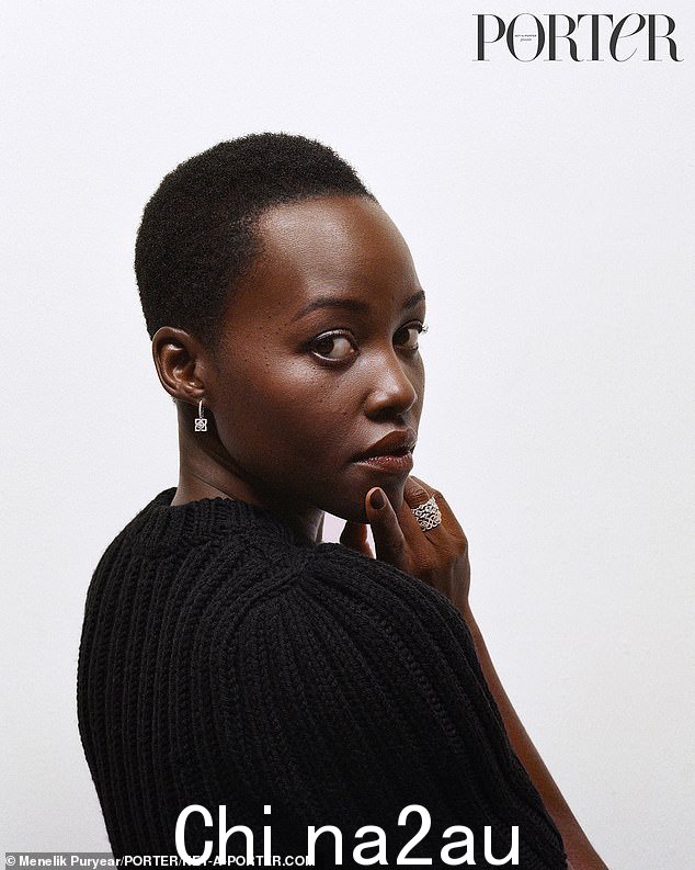 Lupita 说:“这确实是我需要学习的一课,我只是想真实面对它”