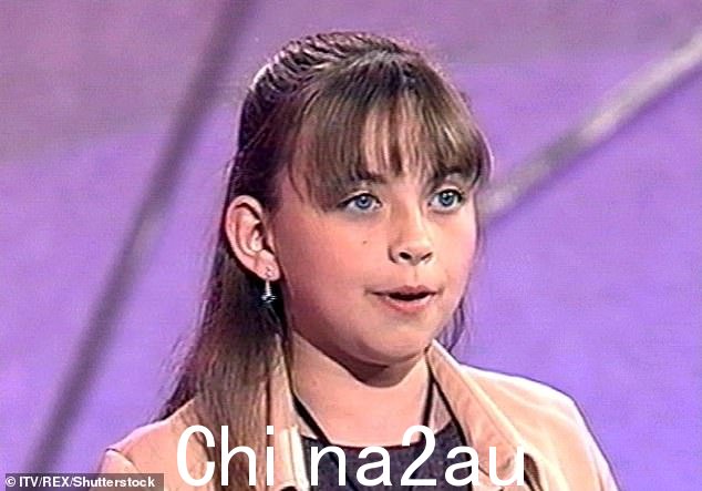 夏洛特·丘奇出现在 1997 年乔纳森·罗斯主持的 Big Big Talent Show 节目中