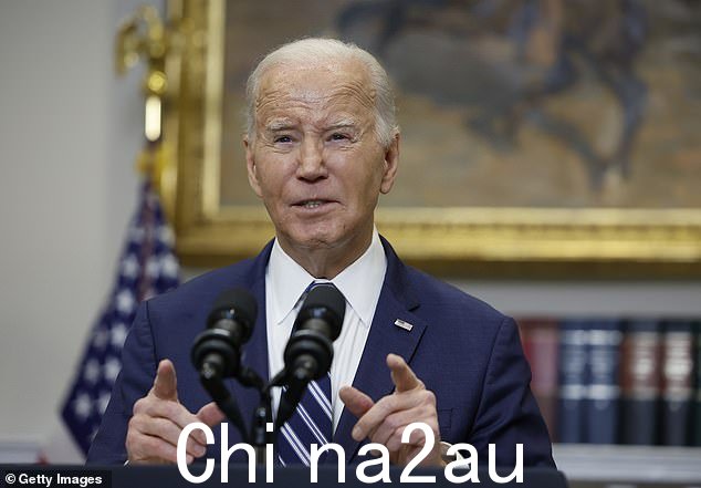 这场争端引发了与以色列的争吵,有人认为这可能导致美国总统乔·拜登(如图 2 月 16 日)放弃当时的中东和平峰会