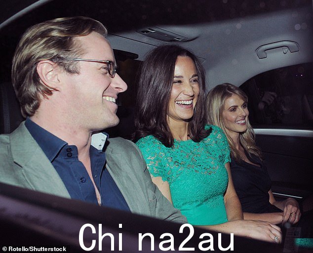 托马斯·金斯顿 (Thomas Kingston) 与皮帕·米德尔顿 (Pippa Middleton) 于 2014 年合影