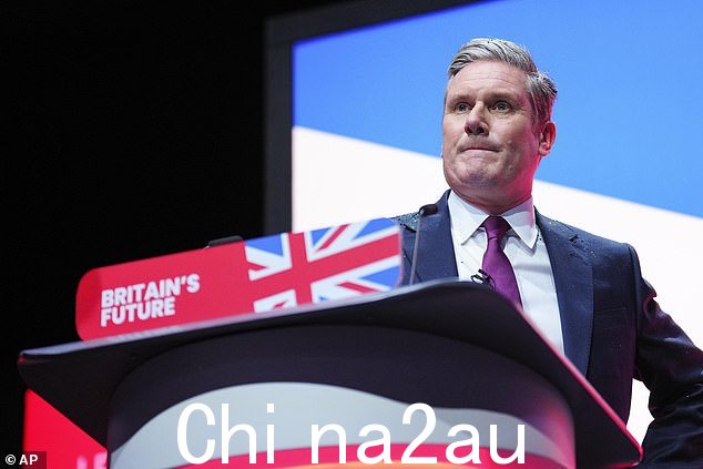 Keir Starmer 爵士去年 10 月在利物浦举行的工党会议上。改革将增强工会的权力,增强集体谈判的作用,并为员工提供更多的工作保障。同时,他们会提高业务成本,最终导致陷入困境的消费者不得不买单