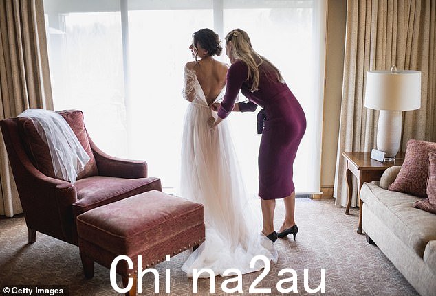 '在婚礼当天,时间概念并不像你在现实世界中习惯的那样。我喜欢将这个理论称为 30/5 规则,”她解释道(库存图片)