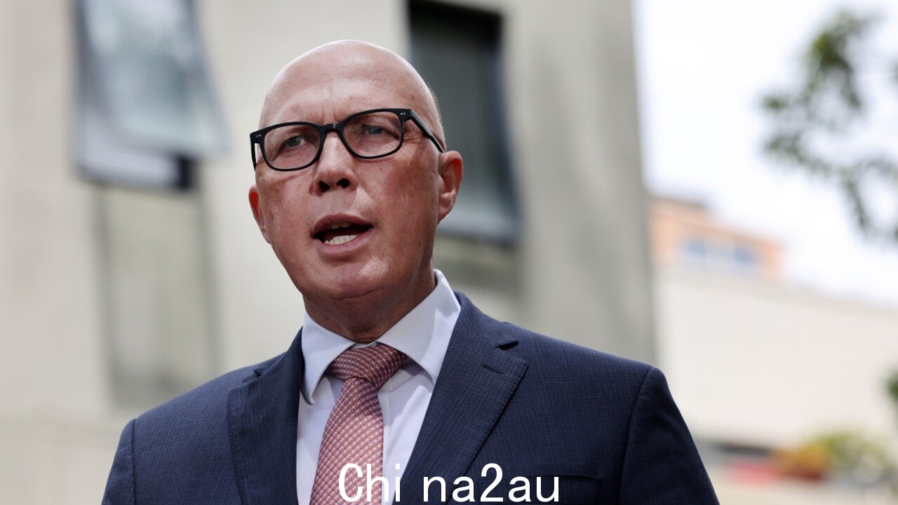 Peter Dutton 烧烤 Anthony Albanese关于可再生能源政策” fetchpriority=