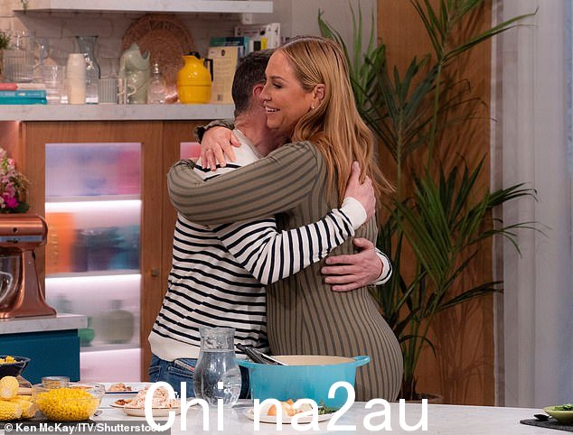 我是名人...带我离开这里!明星乔西·吉布森 (Josie Gibson) 和弗莱德·西里埃克斯 (Fred Sirieix) 在参加 ITV 节目期间卷入争执后,于周三的《This Morning》节目中重聚